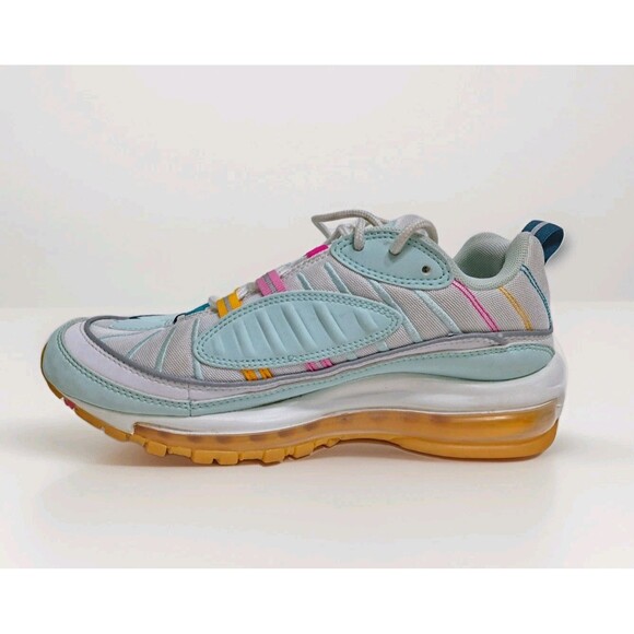 Nike Air Max 98 Women's 8.5 Teal Tint Nightshade Spirit White CI9897-300 - Picture 5 of 9
